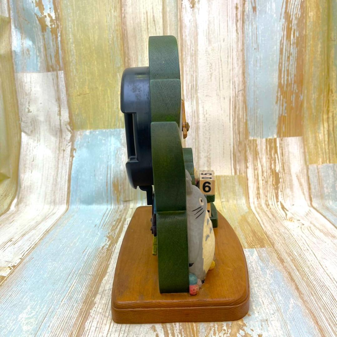 となりのトトロ 小トトロ 中トトロ 置時計 カレンダー 振り子時計