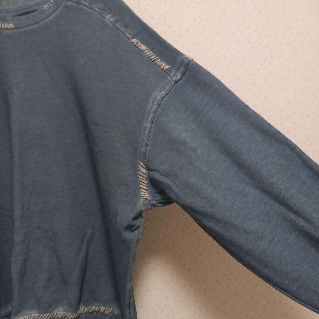 MAISON SPECIAL ブルー スウェット00 人気TAKATO着用