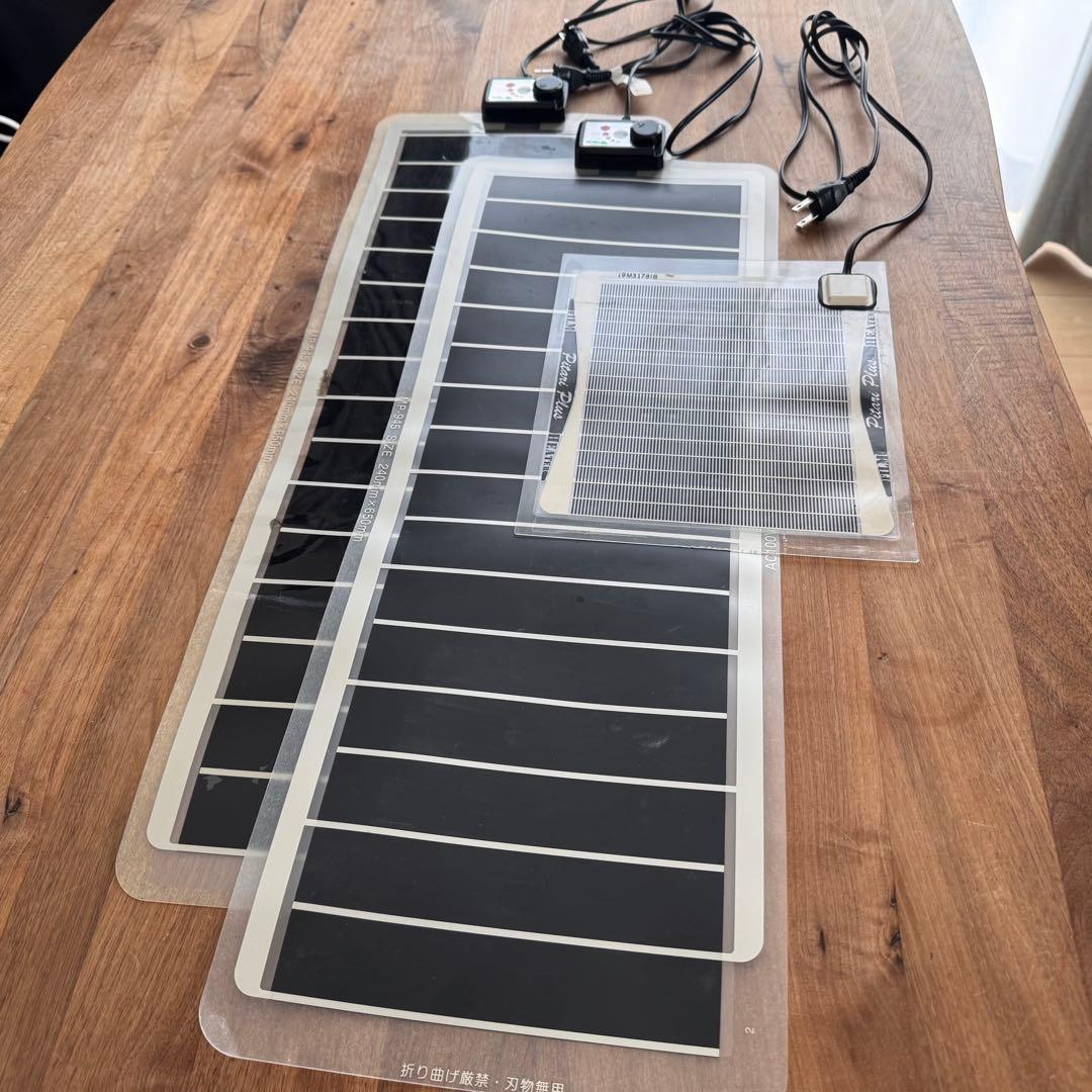 パネルヒーター　3個セット