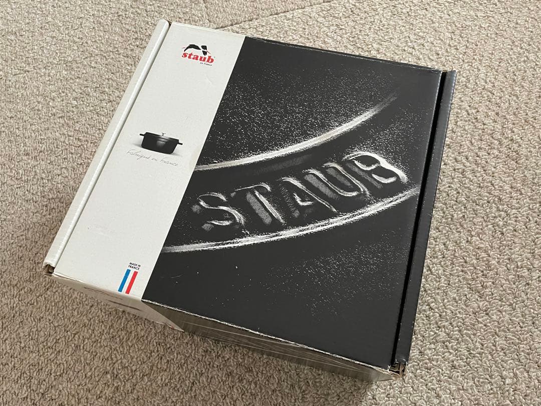 本体美品　staub ストウブ　ココットデゴハン　シナモン　16cm