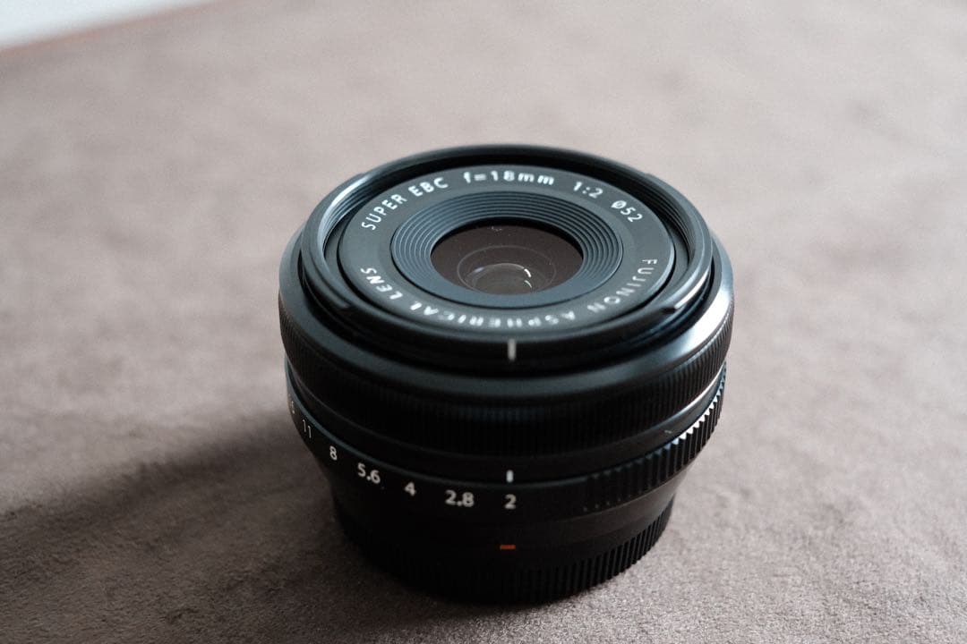 FUJIFILM XF18mm F2 単焦点レンズ 富士フイルム