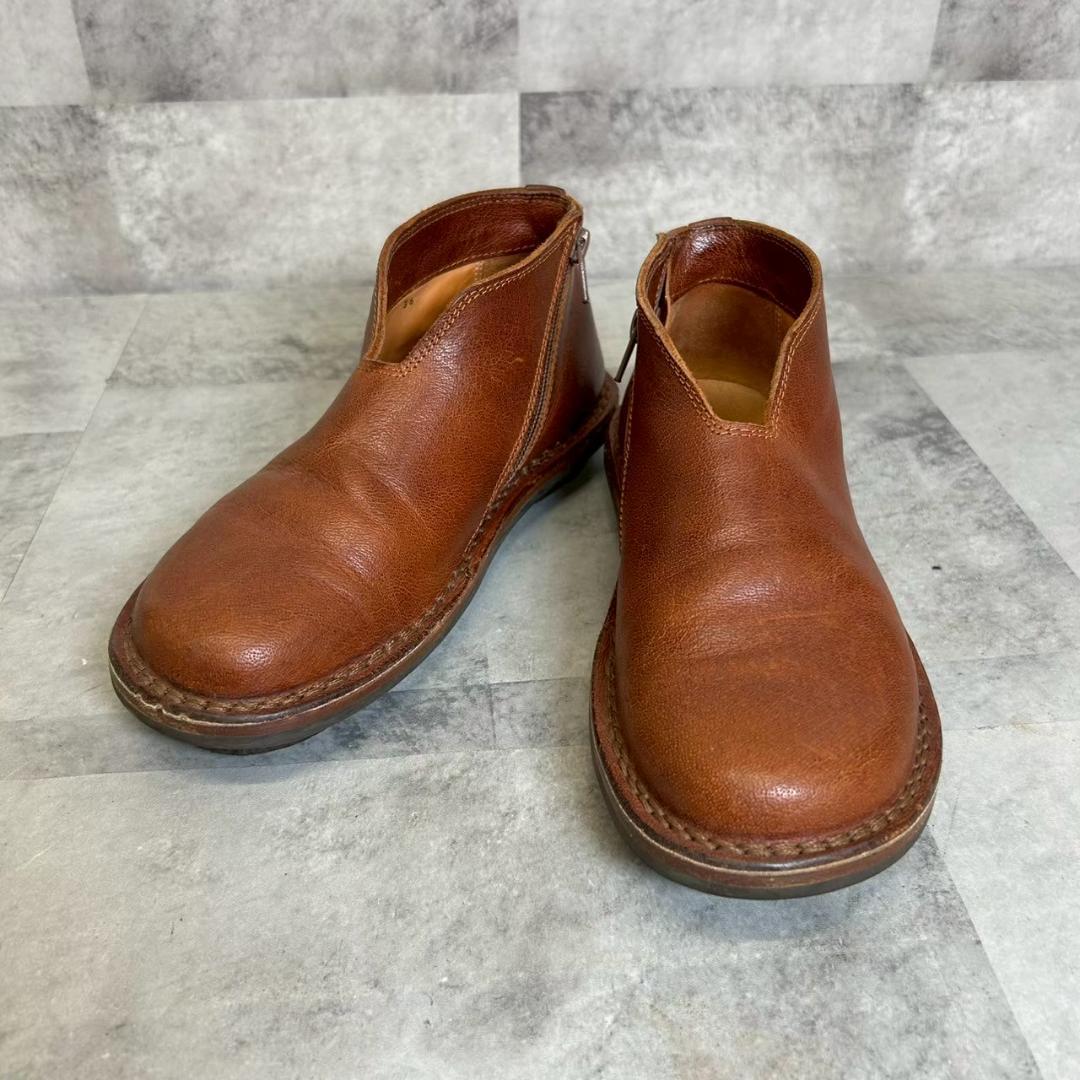 trip pen レザー ショートブーツ スリッポン サイズ36 DMG15