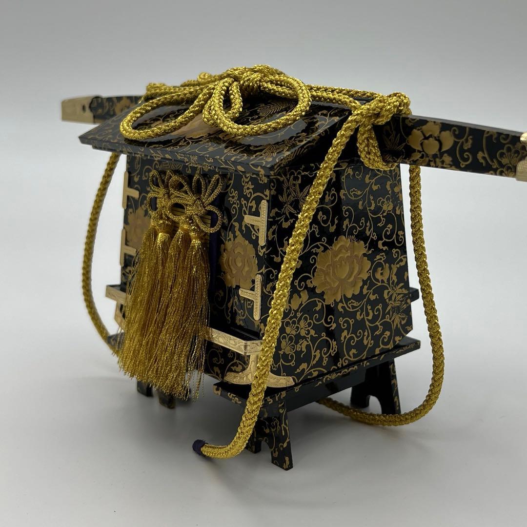 雛人形　桃の節句　雛道具　お駕籠 鏡台