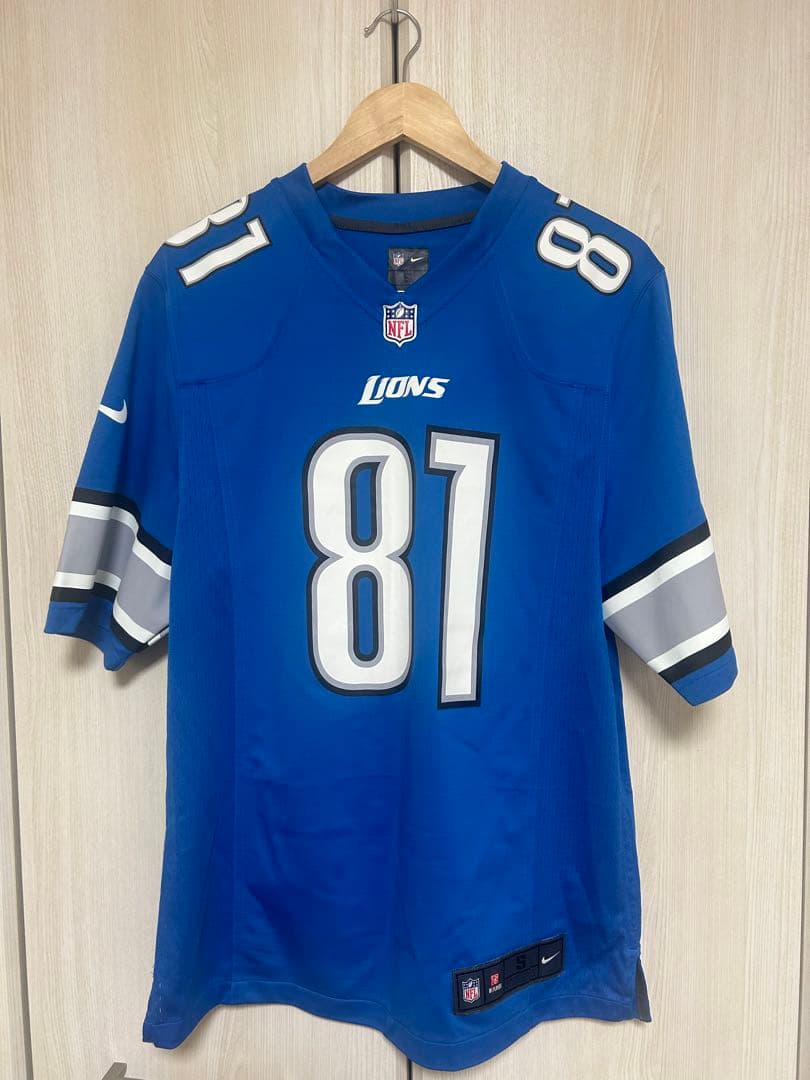 NFL Lions Johnson Nike ユニフォーム ナイキ Sサイズ
