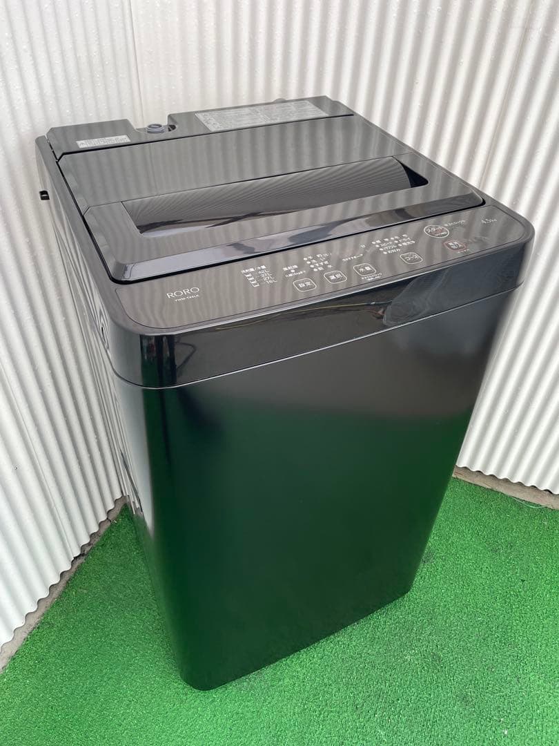 930 ヤマダ おしゃれブラック 4.5kg洗濯機 コンパクト 2025年製