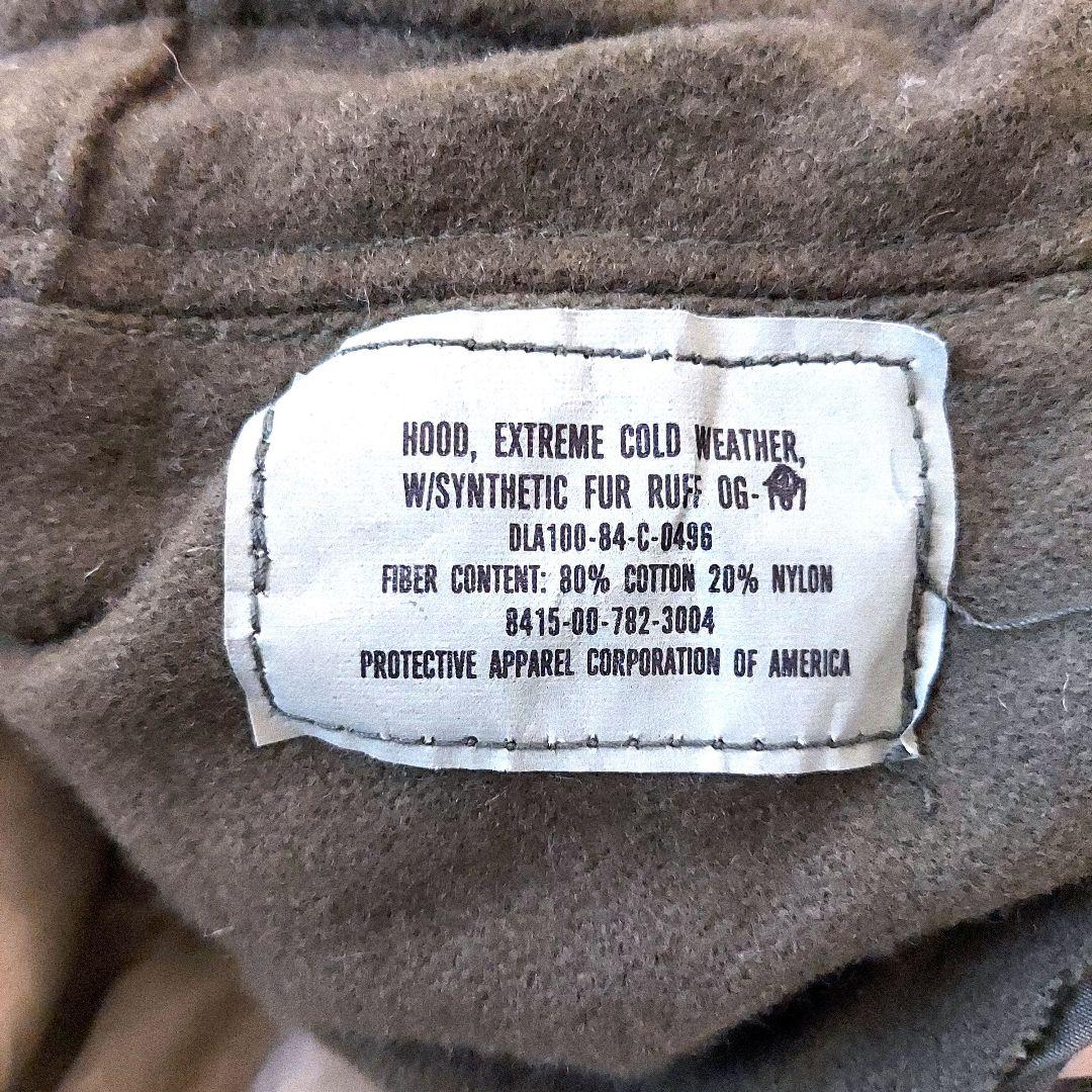 実物70s80s US army M65フイッシュテールフルセットM OG107