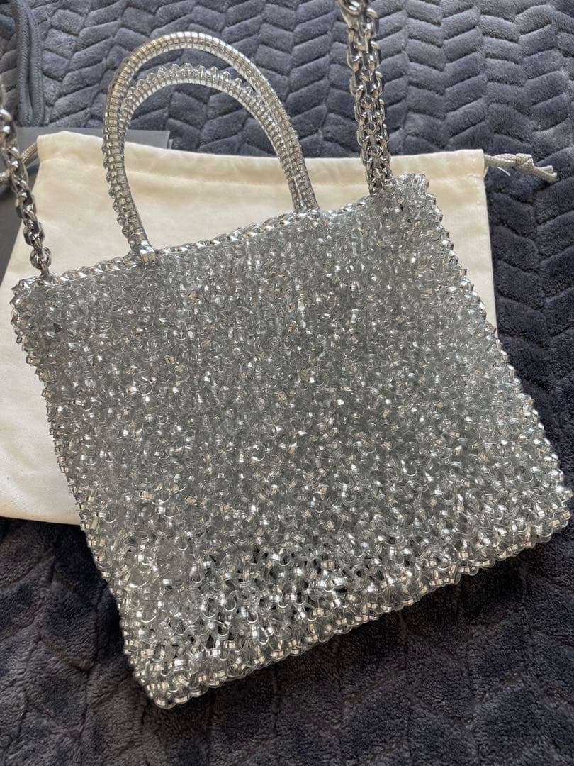 【 美品 】ミニアトゥーラ アンテプリマ シルバー3WAYバッグ