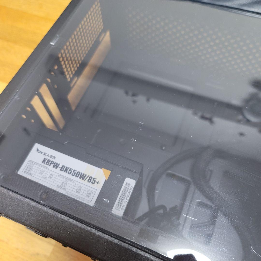 【セット】CoolerMaster Q300L&玄人志向 KRPW-BK550W