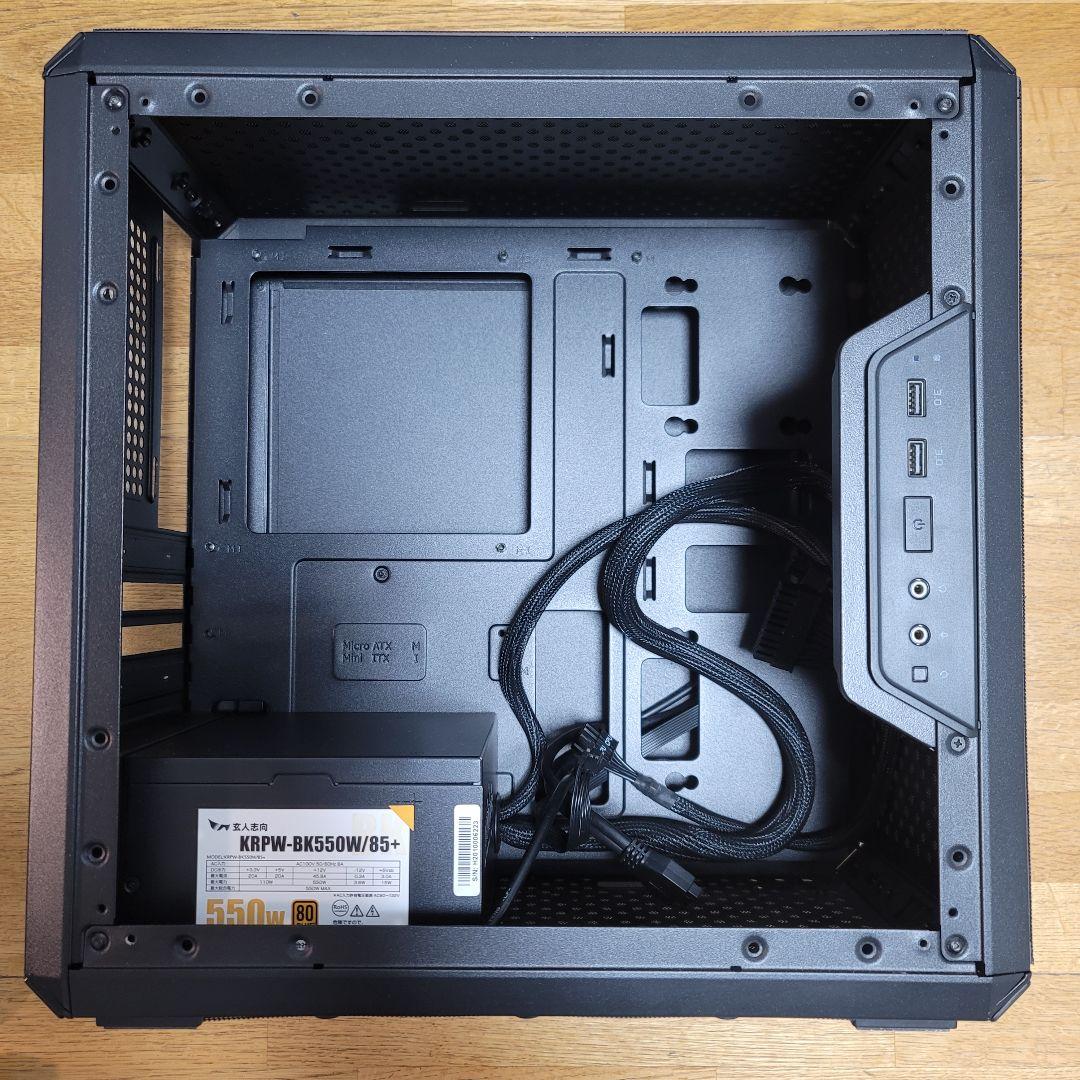 【セット】CoolerMaster Q300L&玄人志向 KRPW-BK550W