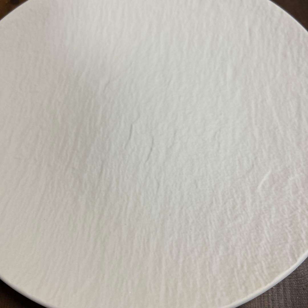 Villeroy & Boch マニファクチャーロックプレート 25cm 白　黒