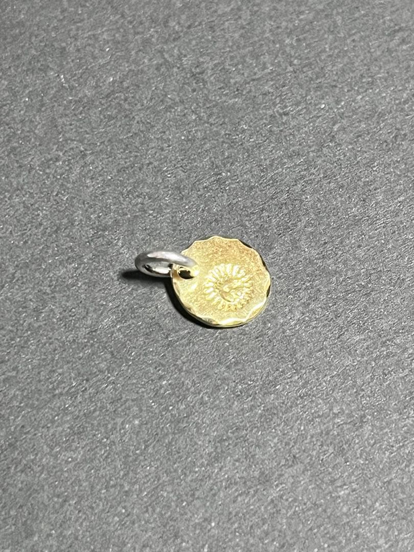WINGROCK ウィングロック 18K 全金メタル タタキ ペンダント TOP