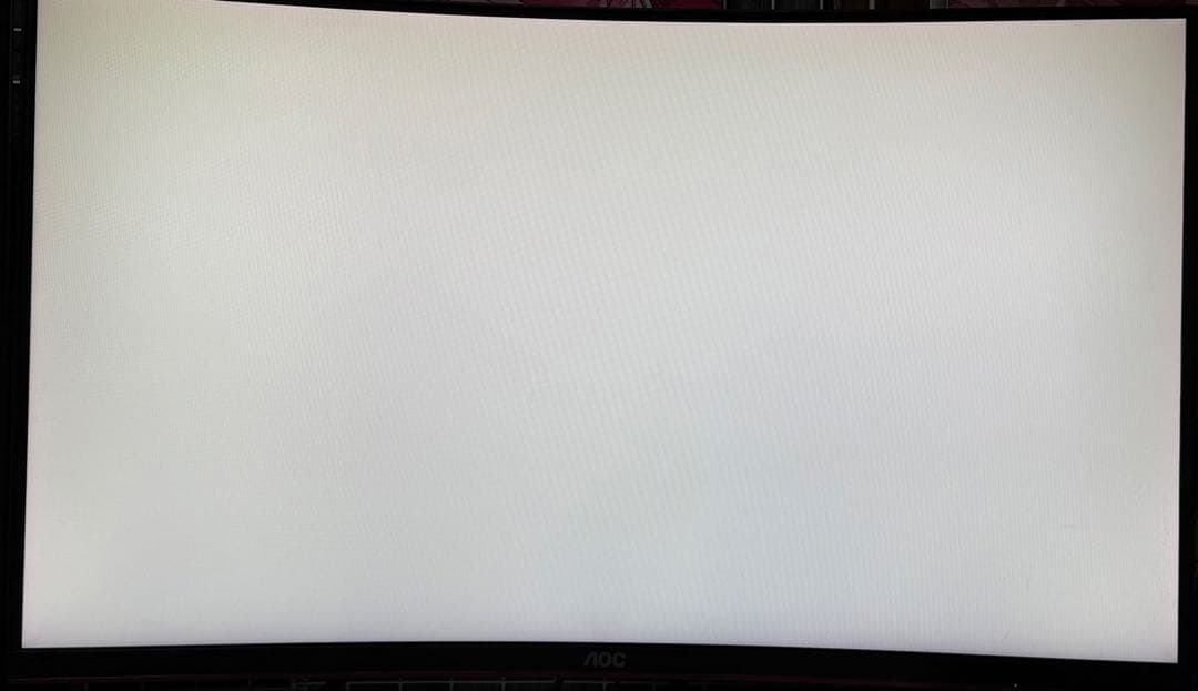 AOC ゲーミングモニター(湾曲 )2枚セット C32G1/11