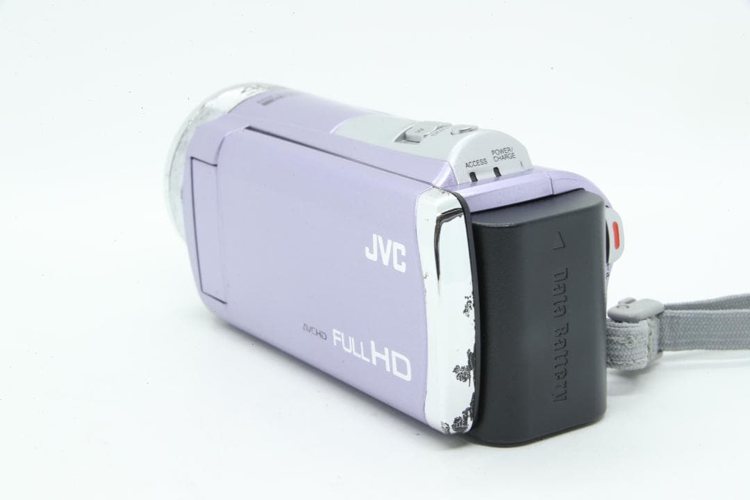 【Q2206】 JVC GZ-HM33-V バイオレット 充電器付属