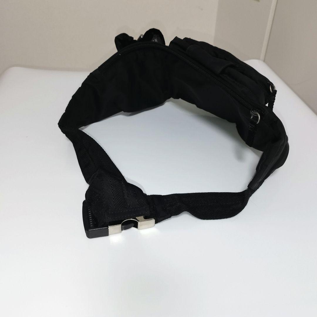 美品☆　プラダ　ウエストバッグ　ダブルポケット　アーカイブ　ボディバッグ