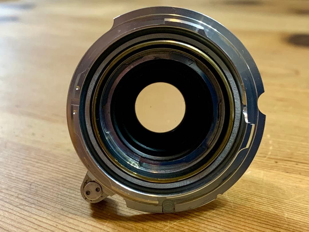 【美品】Leica Elmar 5cm F3.5 ダイヤモンド赤エルマー