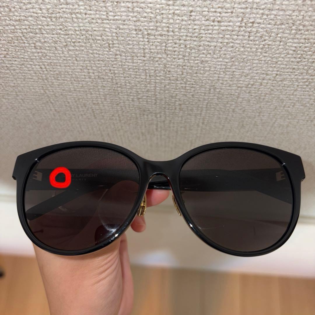 サンローラン　YSL金具　サングラス　SL M39/K ブラック