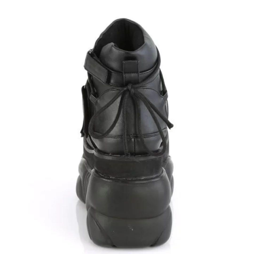 新品未使用⭐️Demonia デモニア 厚底ブーツ スニーカー 26cm 黒 M8