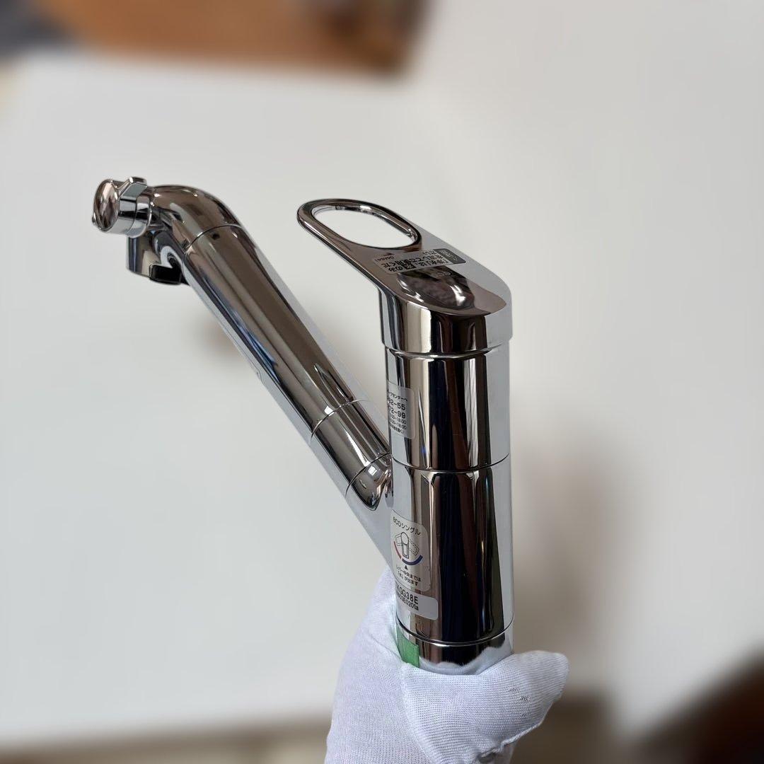 TOTO キッチン用水栓 浄水器内蔵形 シングルレバー混合水栓 TKGG38E