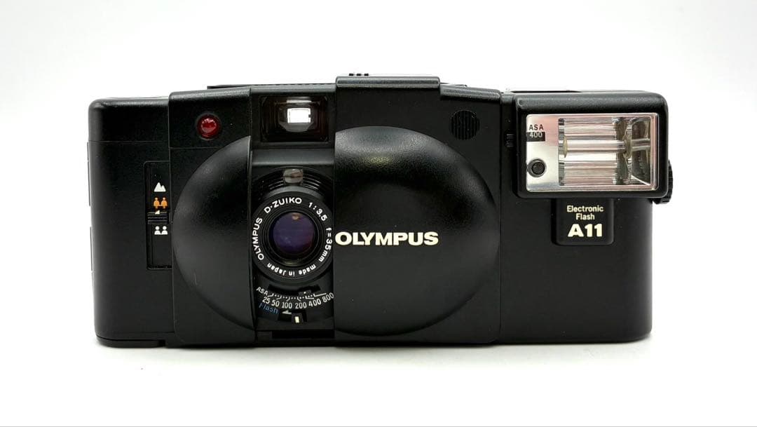 【完動品 美品】OLYMPUS XA2 A11 ケース 取扱説明書付き 希少