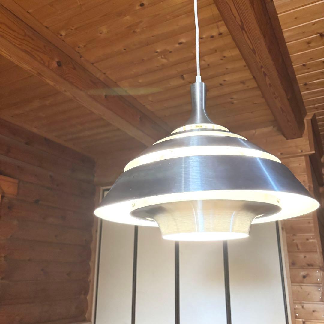 メタルペンダントライト 欧風 ペンダントライト シルバー シーリングライト