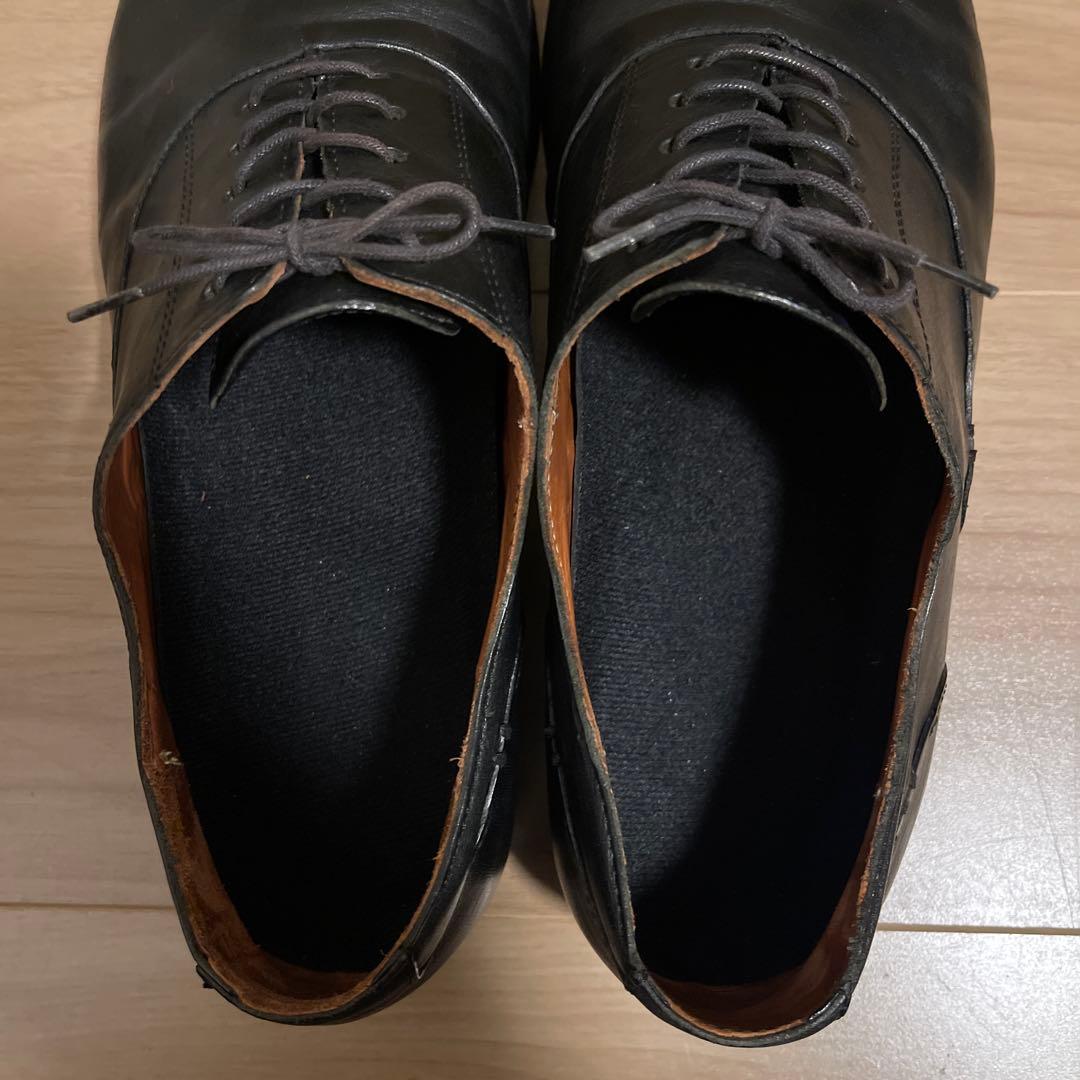 良品 ブッテロ BUTTERO B2192 ドレスシューズ ブラックレザー 42