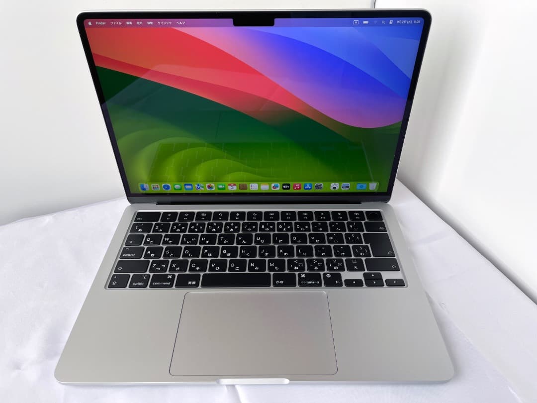 アップルケア付 MacBook Air M2 2022 13インチ 512GB