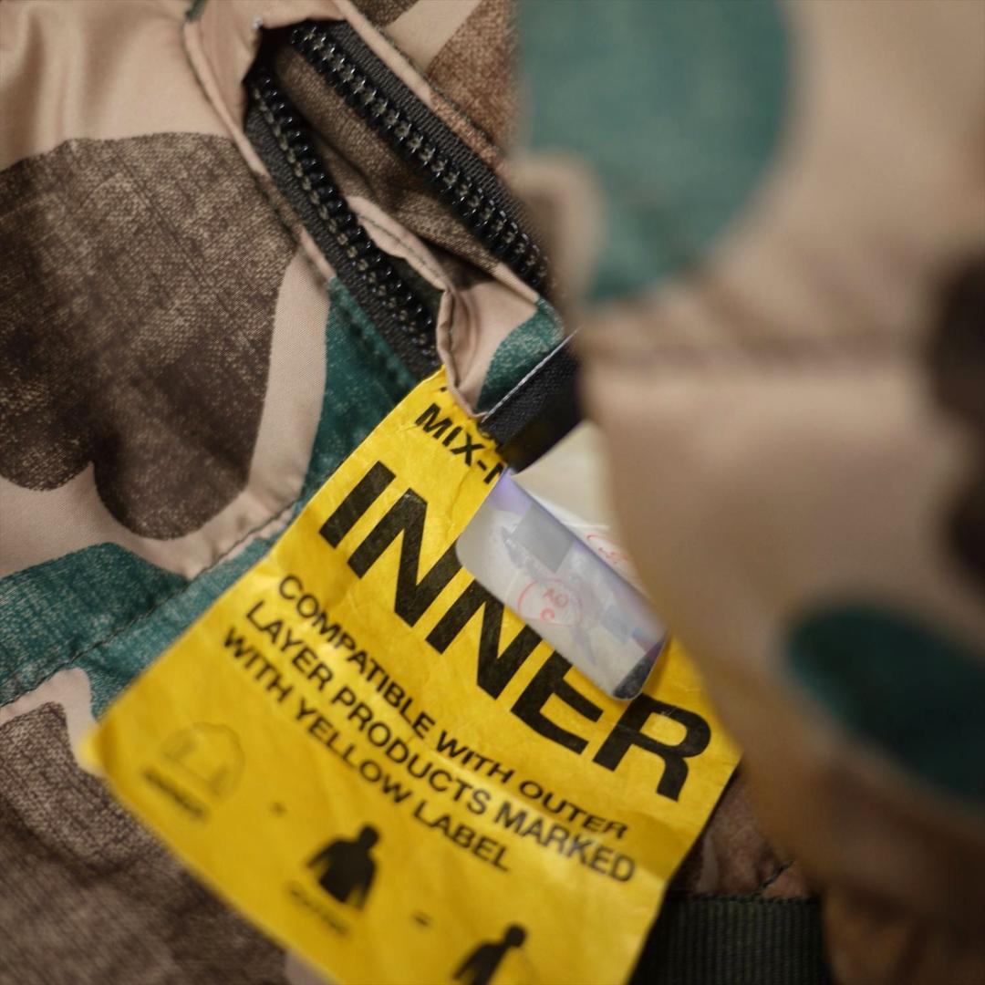 ノースフェイス リバーシブル キルティング ボア ジャケット キッズ S 古着