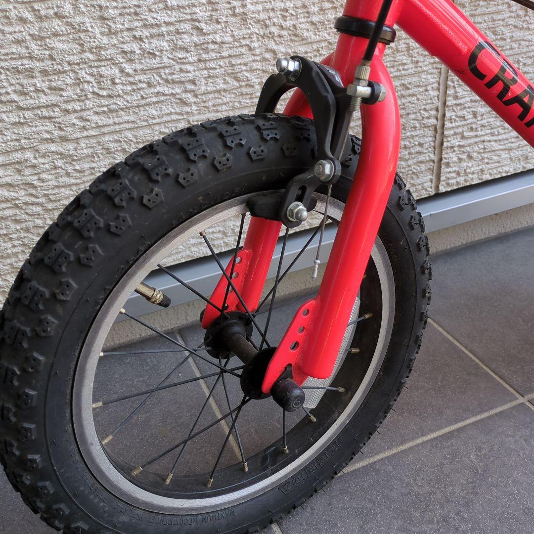 【かゆりぱ】CRANKER キッズバイク 14 赤