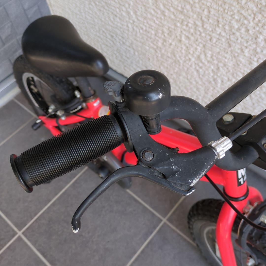 【かゆりぱ】CRANKER キッズバイク 14 赤