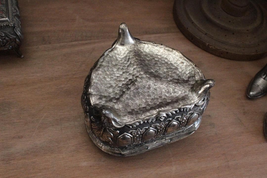 装飾ジュエリーボックス・天使ハート/フランスアンティーク