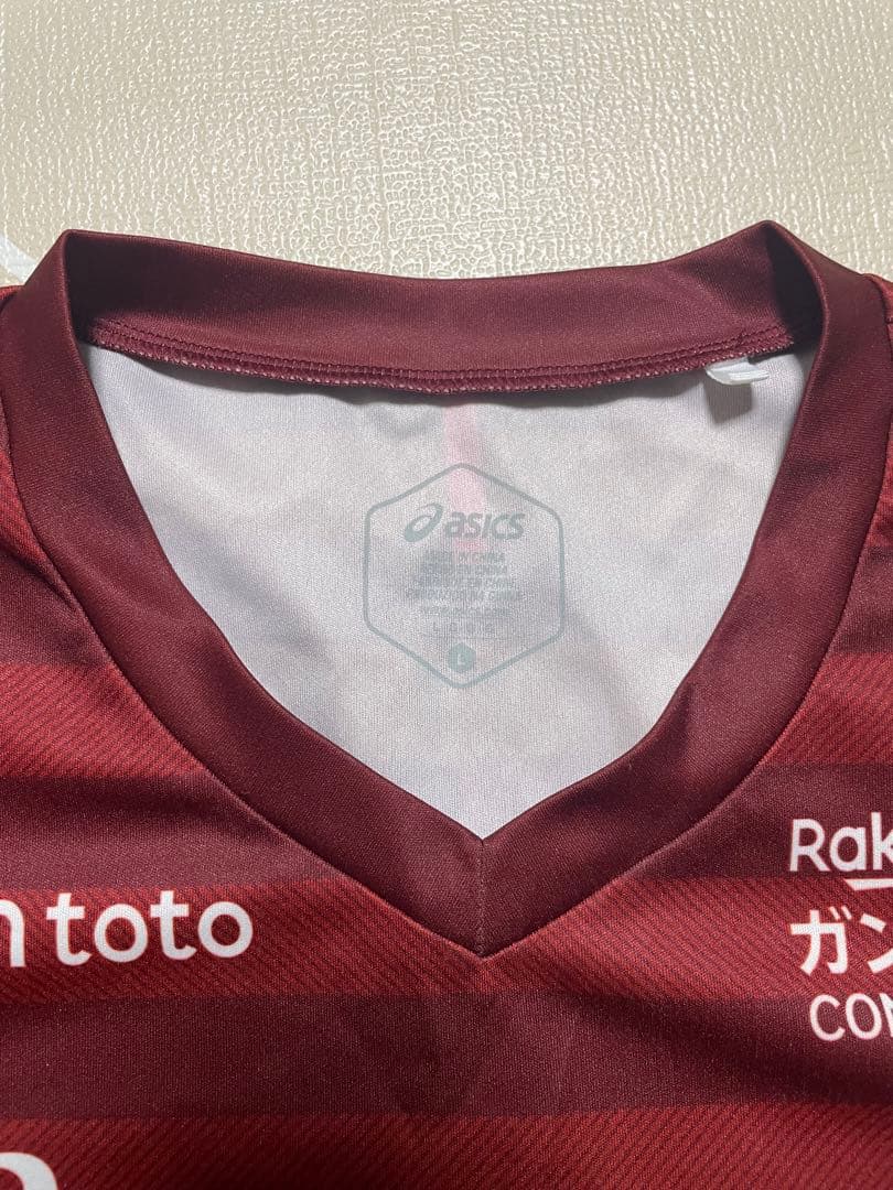 ヴィッセル神戸 ダビドビジャ 引退 ユニフォーム 2019 Lサイズ　値段交渉可