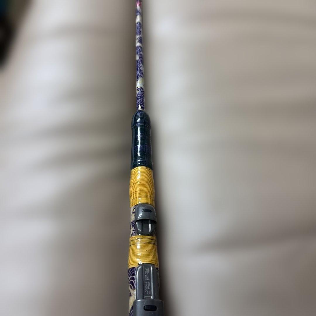 伊勢海老竿　穴釣り　ハンドメイド