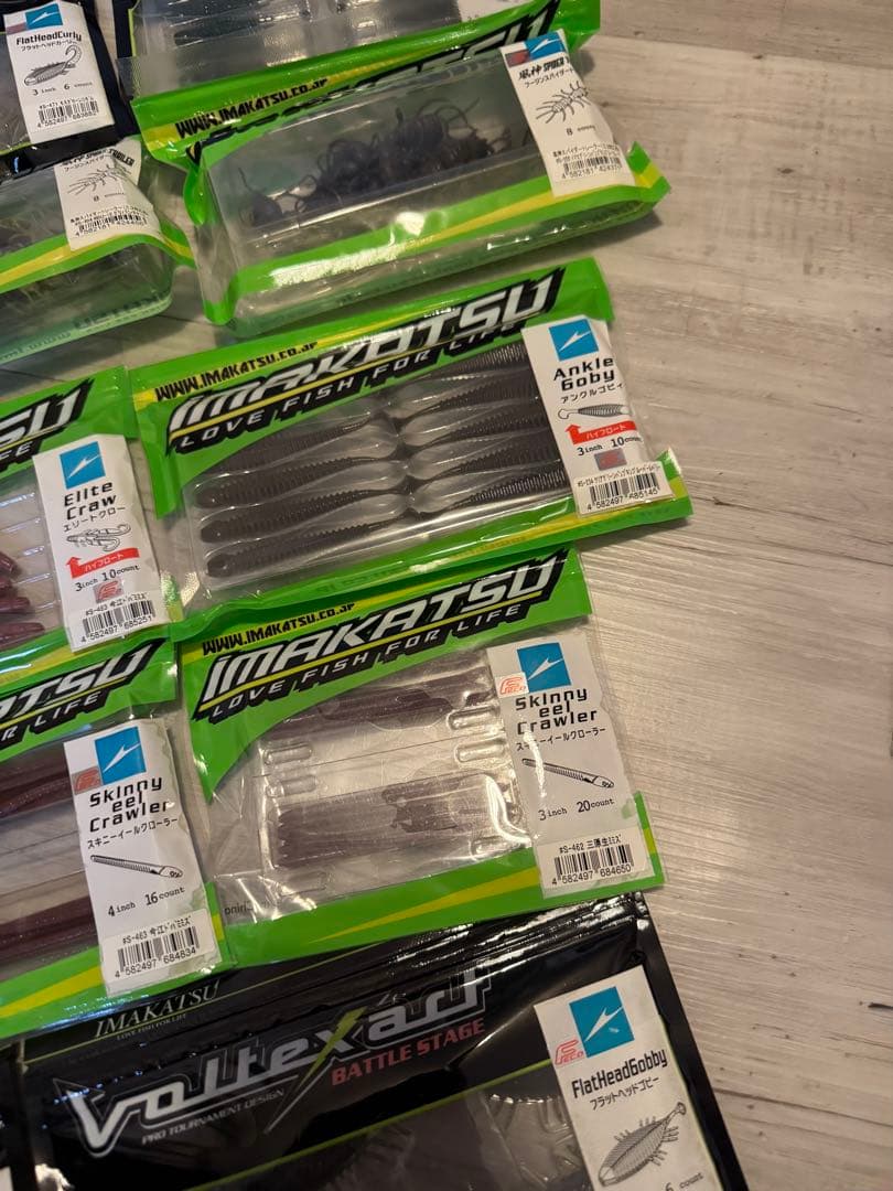 イマカツ　新品未開封　ワーム　３０個セット