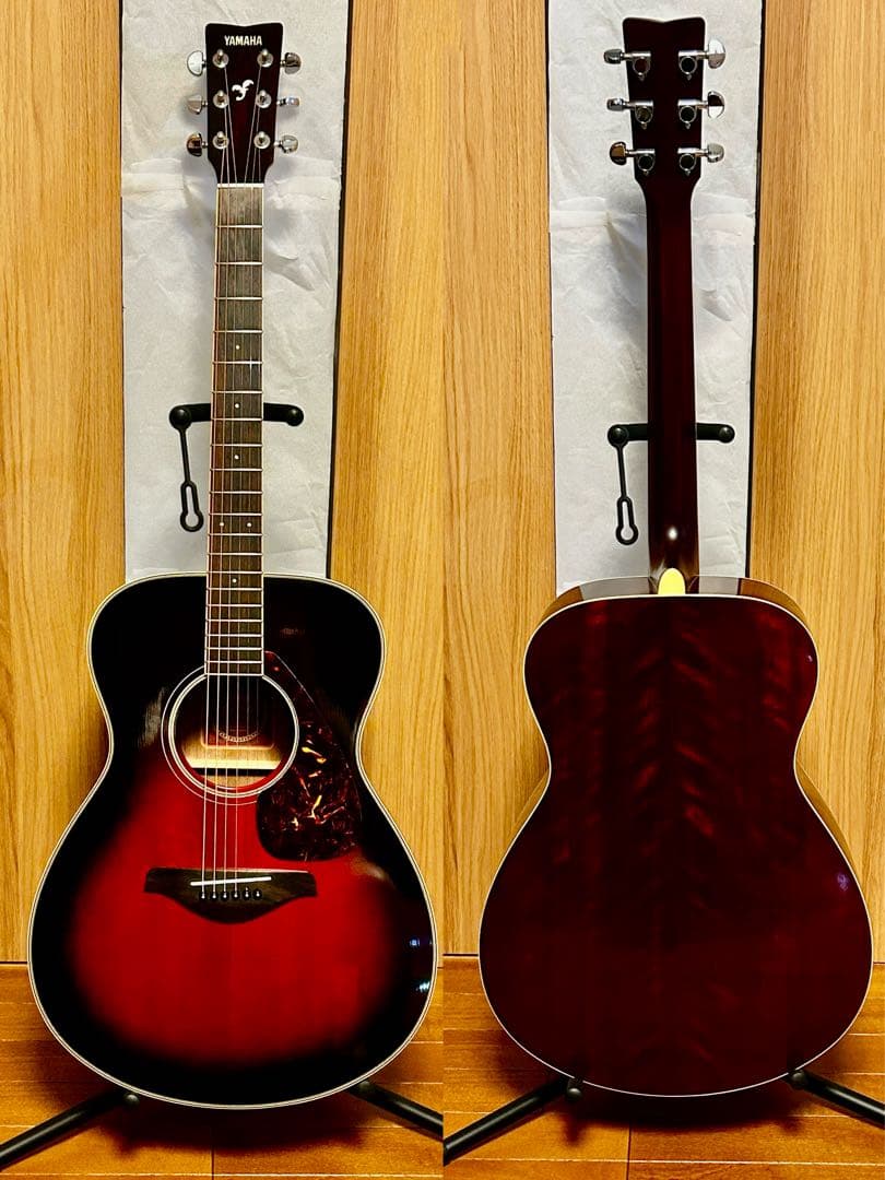 希少カラー YAMAHA FS-720S DSR トップ単板 超美品 整備済み