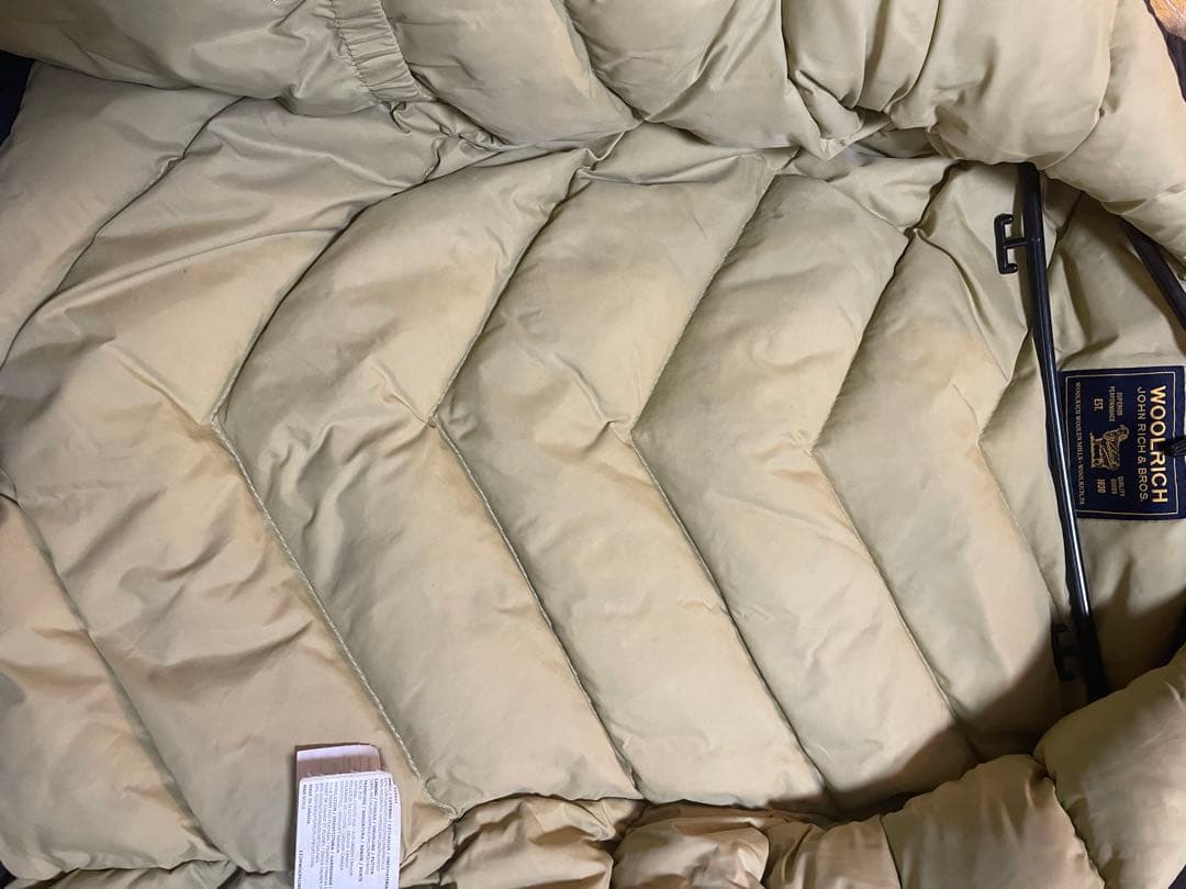 WOOLRICH ダウン　アークティックパーカー　黒　ウールリッチ