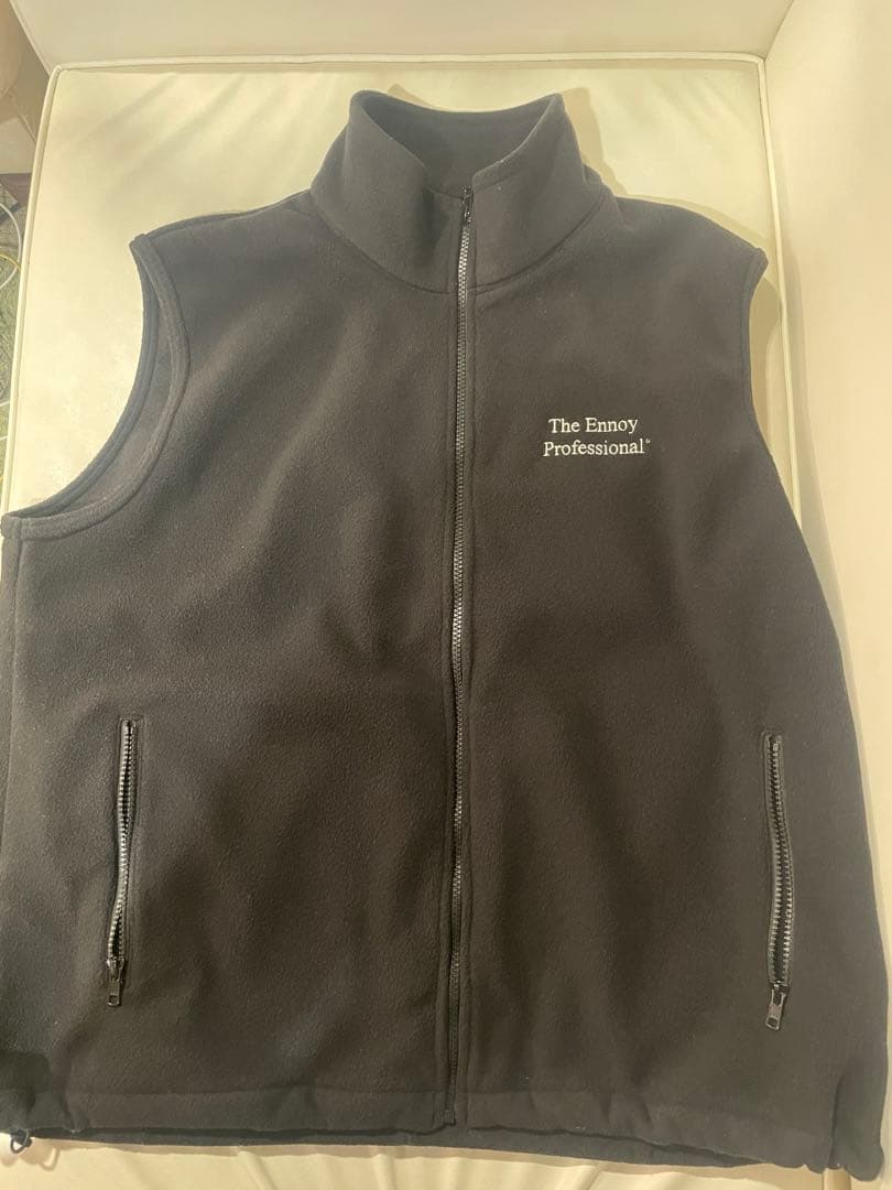 ENNOY PROFESSIONAL FLEECE VEST ブラックL
