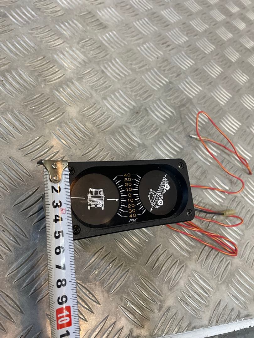 軽トラック　水平傾斜計　クリノメーター