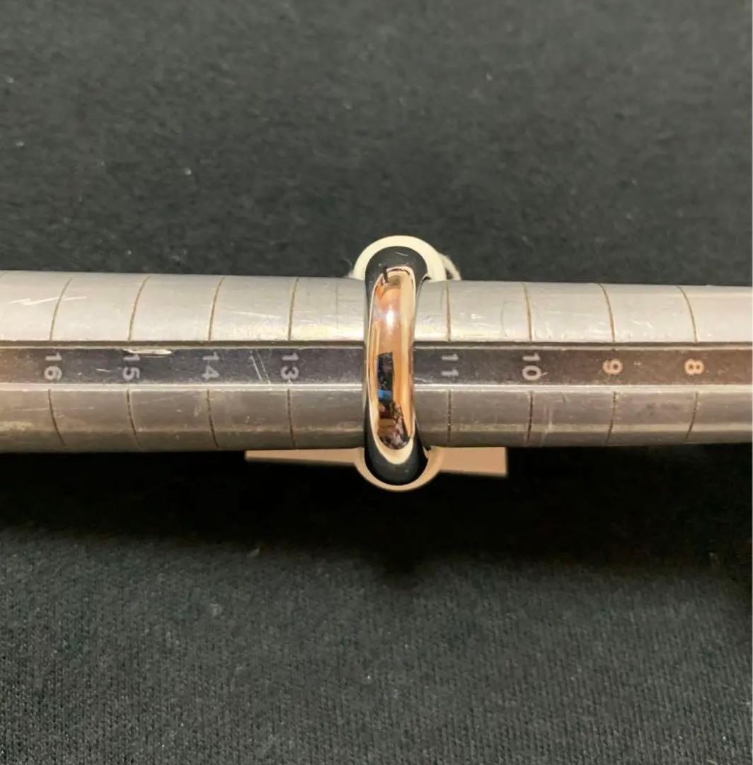 k18WG天然石ダイヤモンドリング