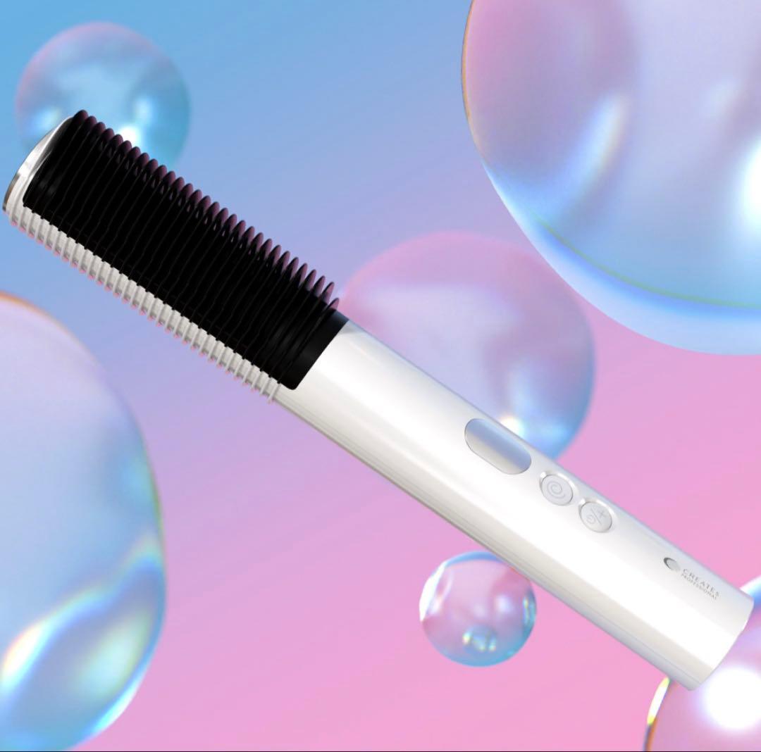 ELEMEA コームストレートアイロン エレメアコームストレイナー　ホワイト