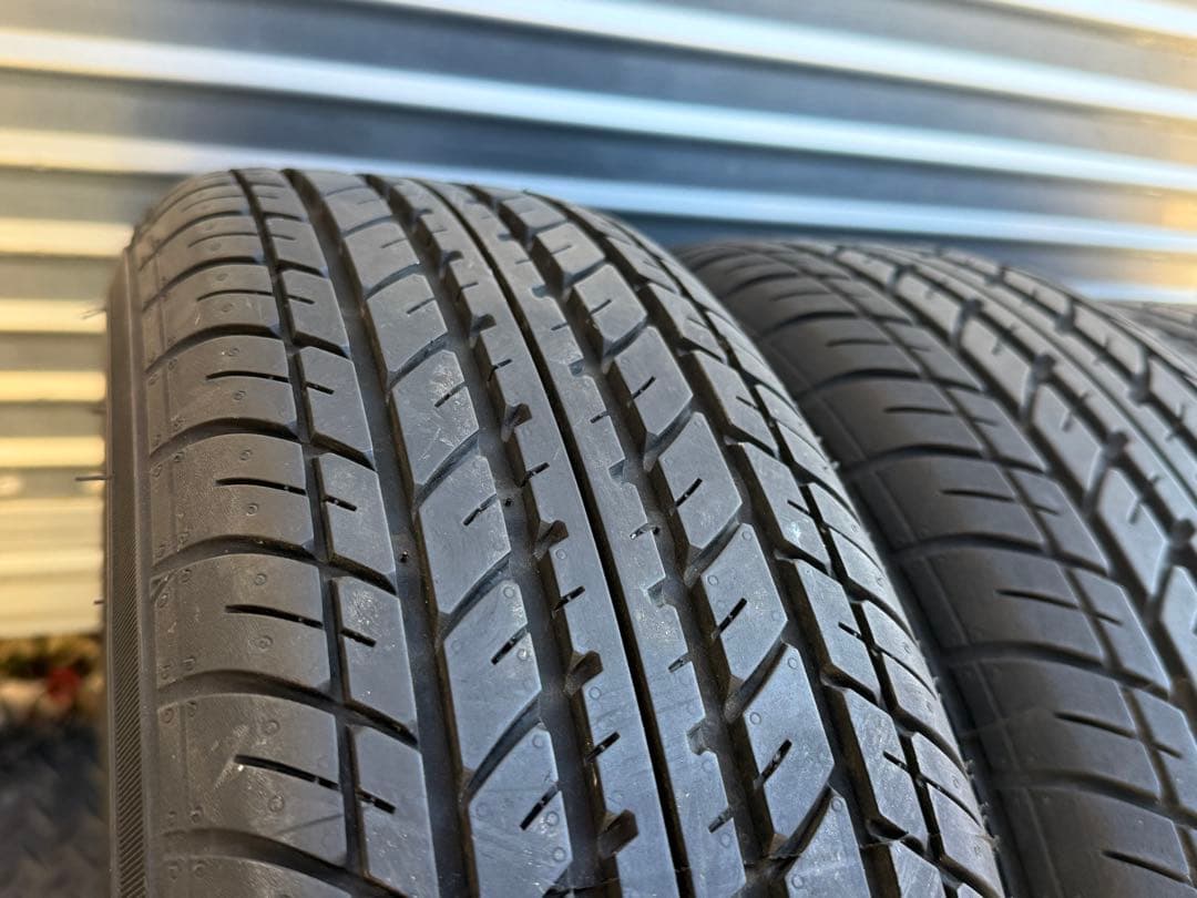 【バリ山　21年製】155\65R14 アルミ4本セット