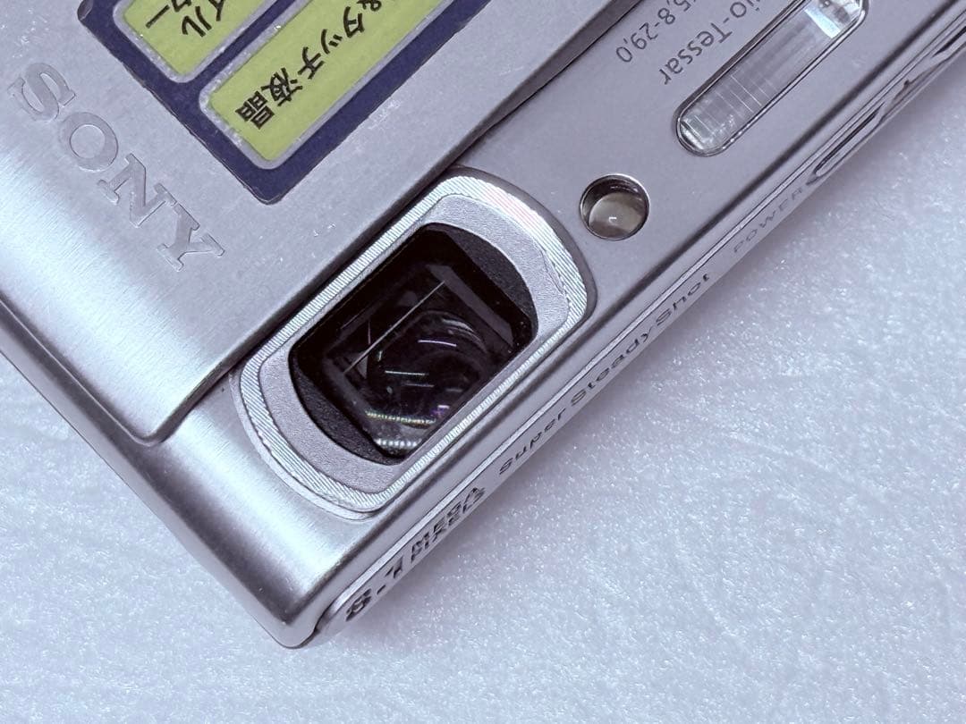 SONY DSC-T200 シルバー 動作確認済 コンデジ レトロ エモい