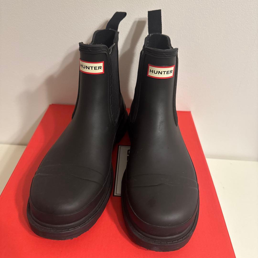 靴 HUNTER UK6 WOMENS COMMANDO CHELSEA BOOT