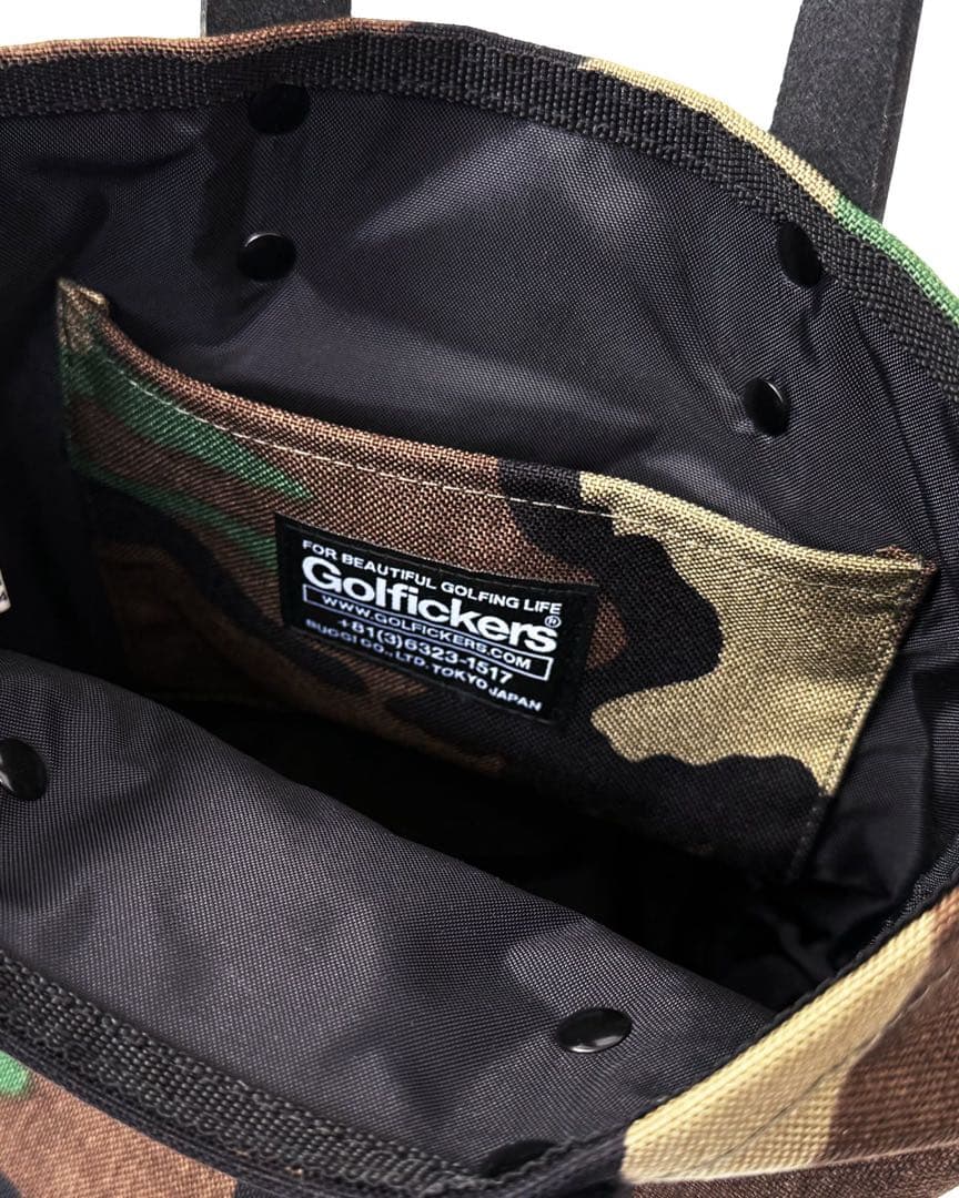 【プロフ必読：新品】 Golfickers カートバック　Camo