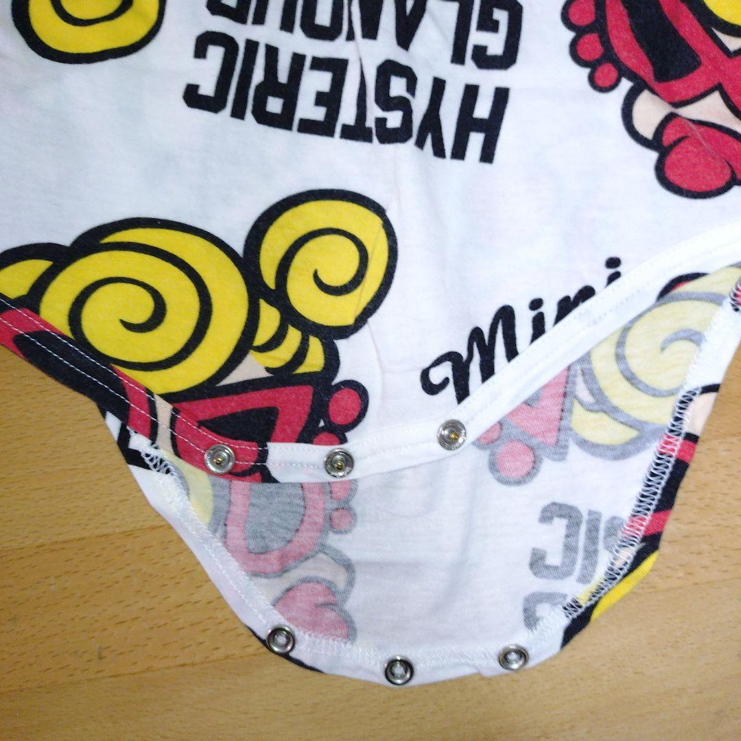 ヒステリックミニ ロンパース size70 白 ホワイト 2着セット 半袖