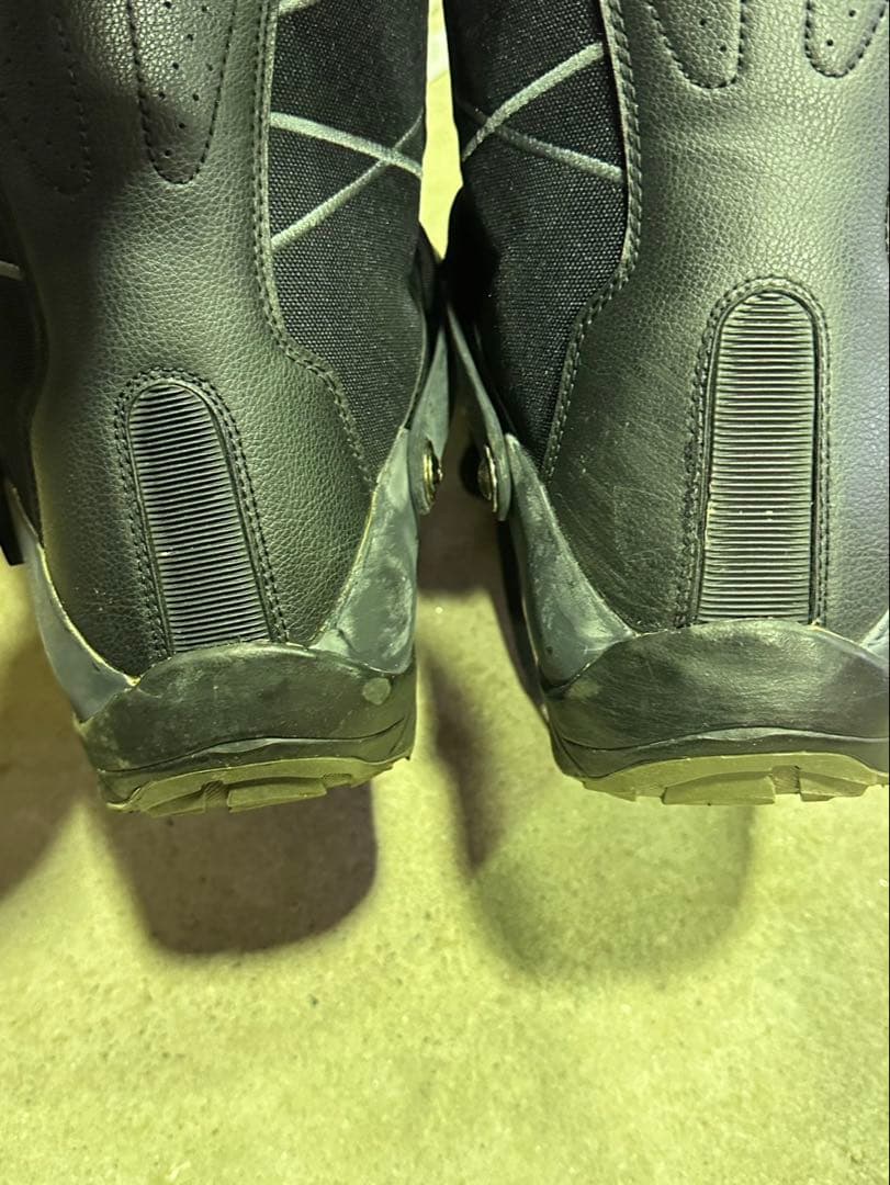 G1579 BURTON スノーボードブーツ 黒赤　26.5 メンズ