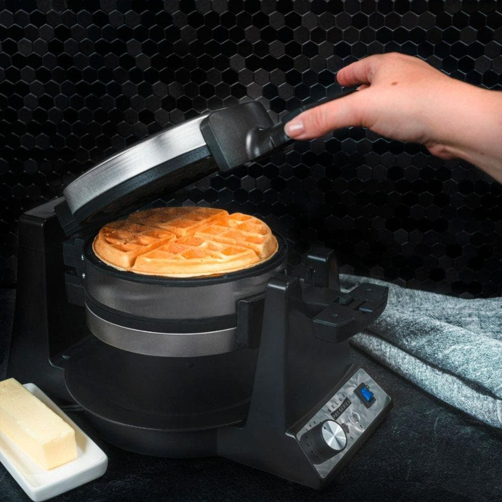 ☆新品 2枚同時焼 ワッフルメーカー Flip Waffle Maker