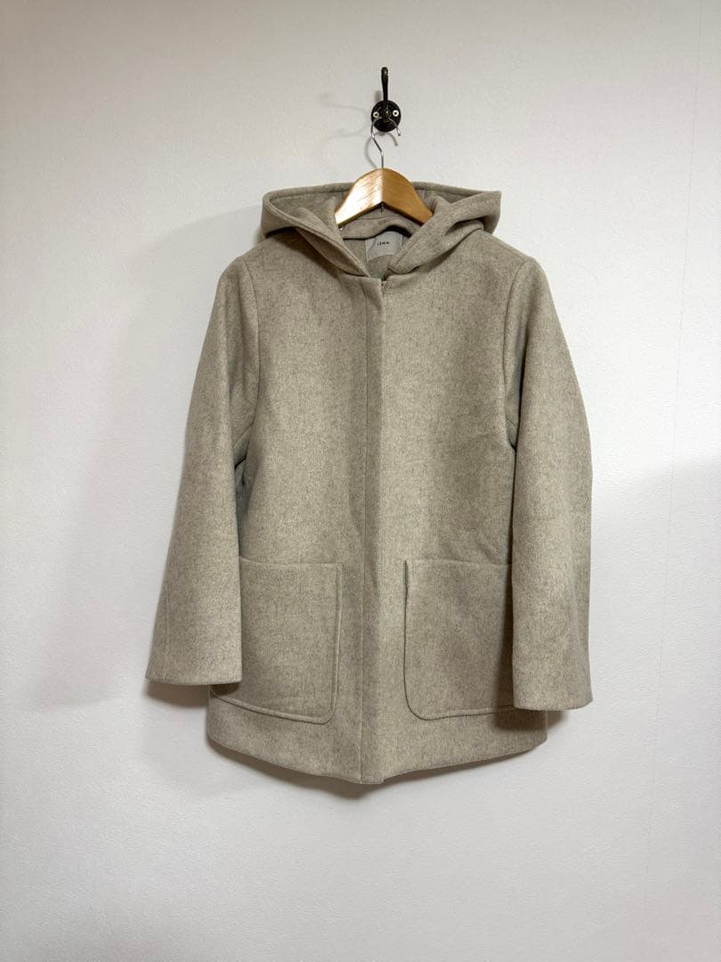 イエナ　IENA 二重織りシャルムハーフコート　38