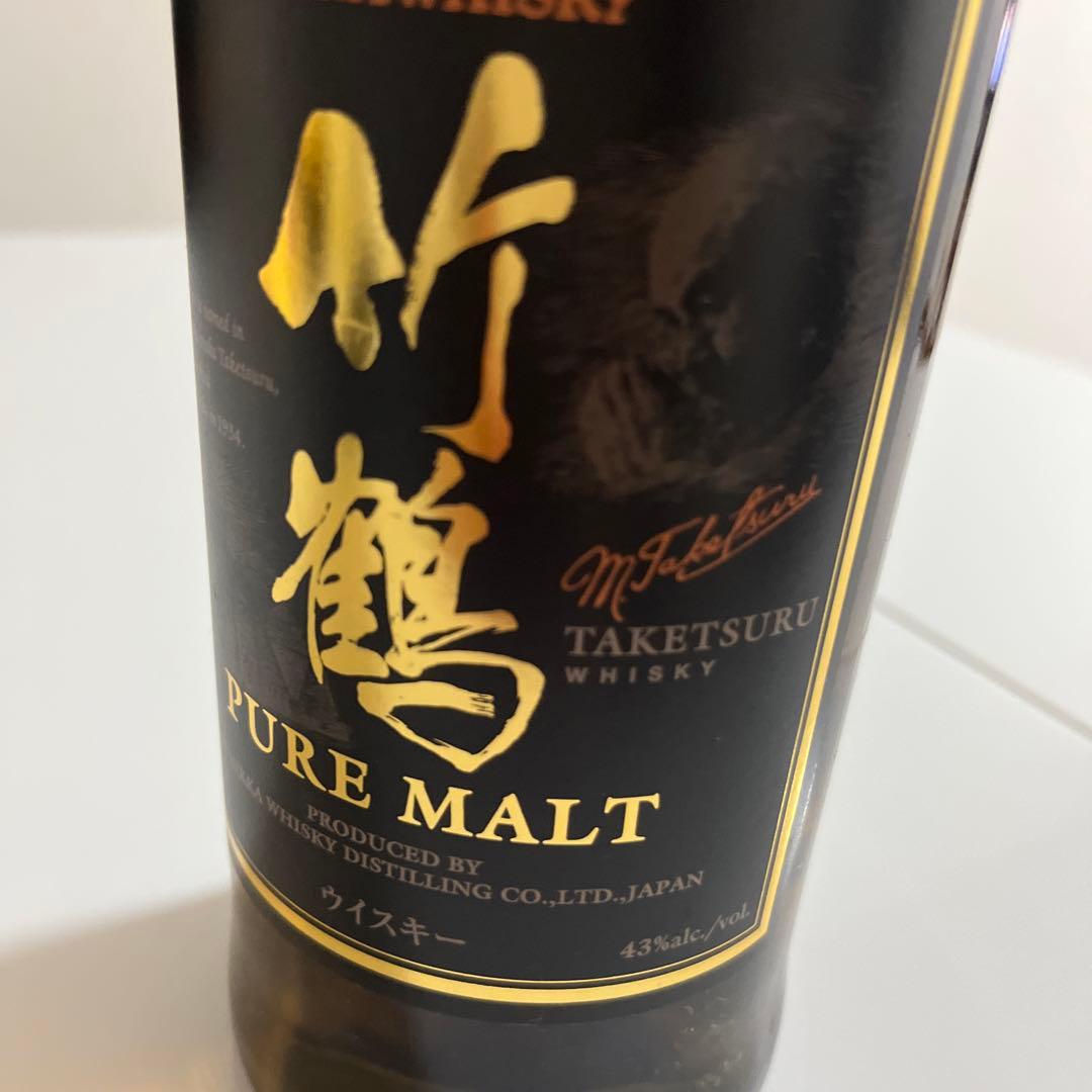 新品未開封　竹鶴　ピュアモルト43%