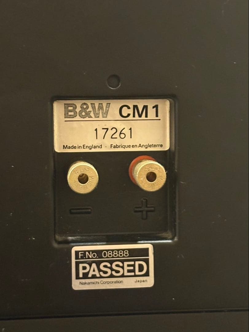 Bowers & Wilkins（B&W）CM1 black