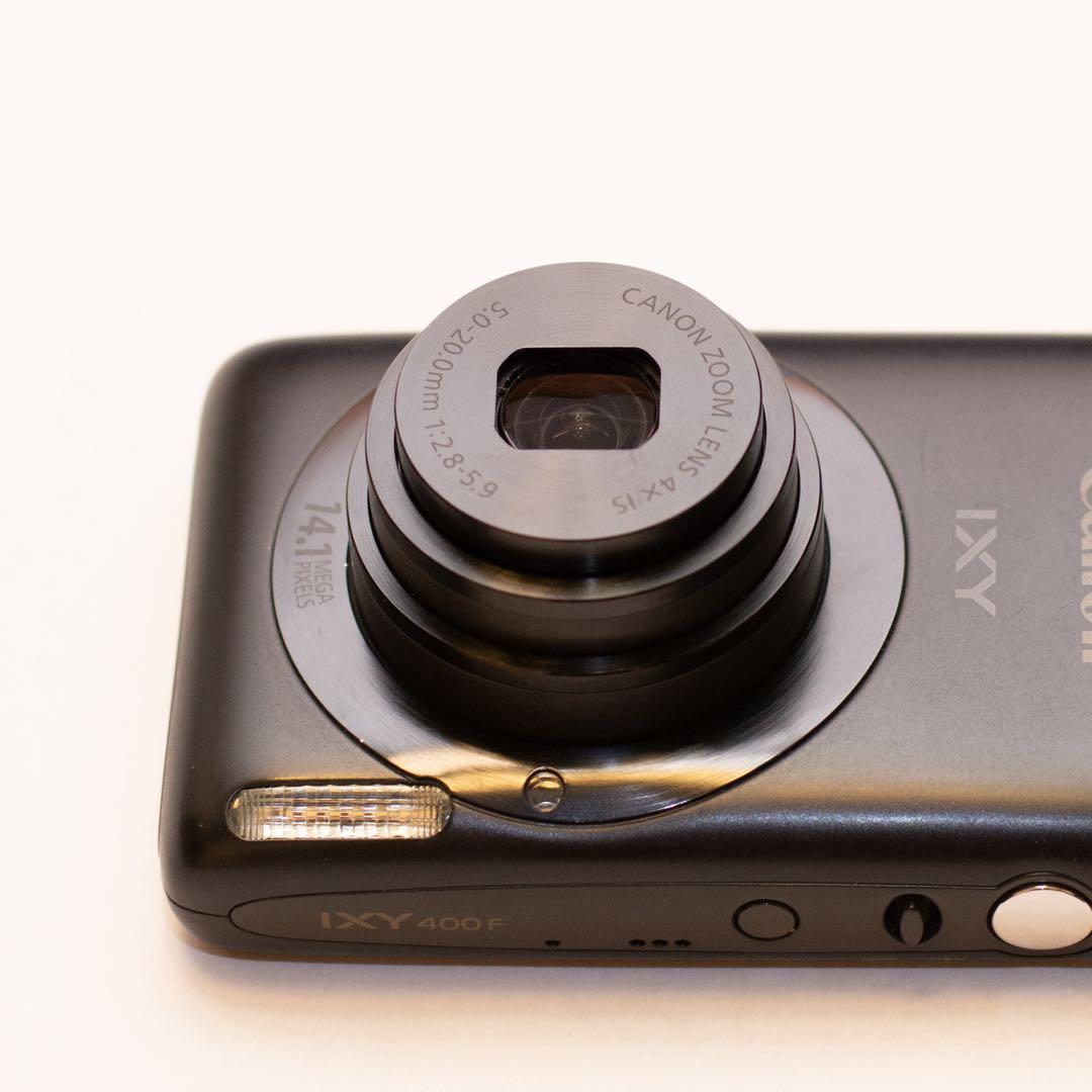 【美品】CANON IXY 400F BLACK【MADE IN JAPAN】